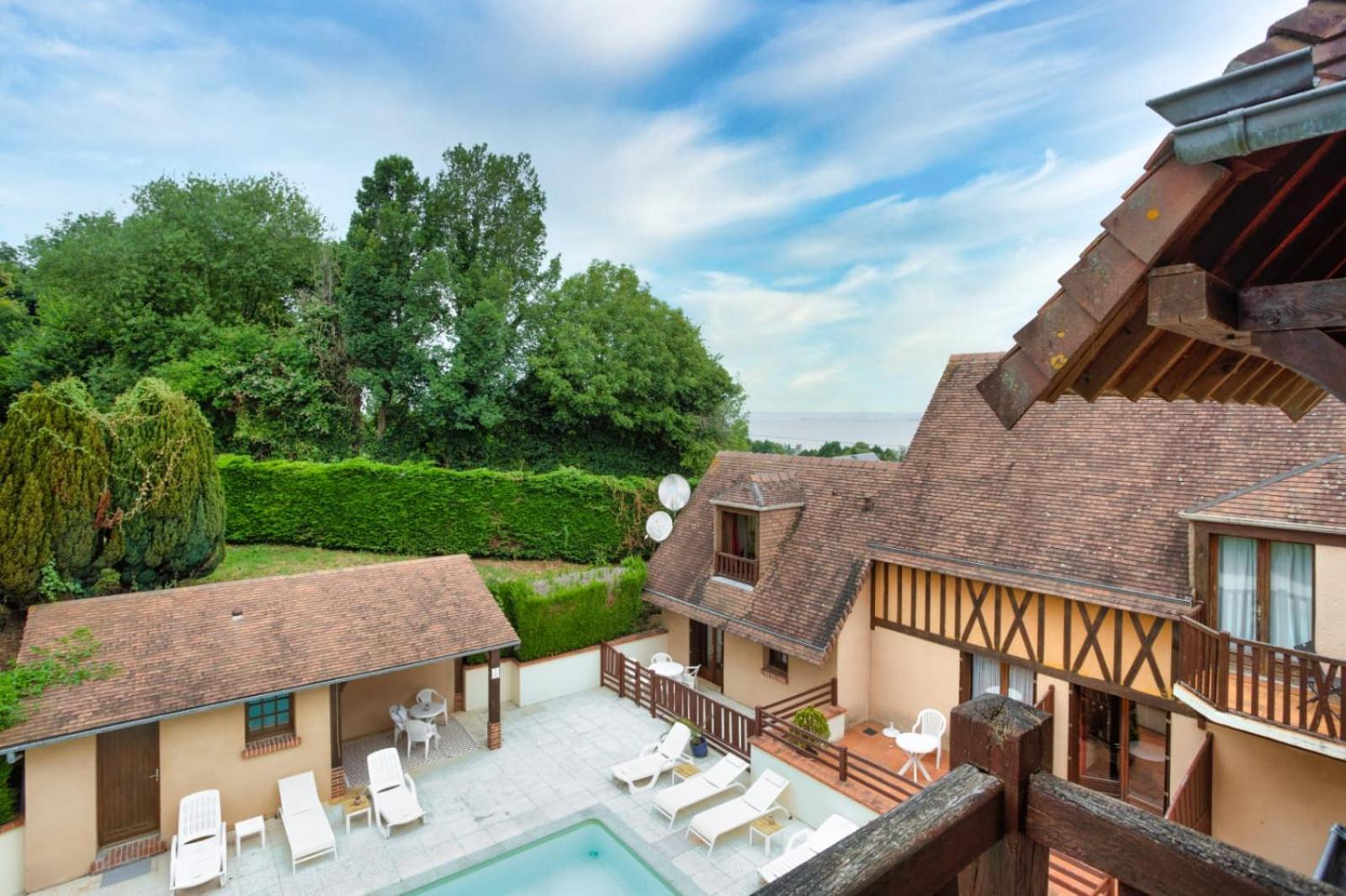 Hotel Le Romantica Pennedepie Exteriér fotografie